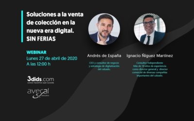 Expertos auguran la transformación de las ferias de calzado a causa del COVID en una jornada organizada por Ficcval en colaboración con Avecal y 3dids.com con la financiación de la Conselleria d’Economia Sostenible, Sectors Productius, Cormerç y Treball.