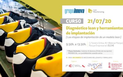 AVECAL y la Dirección General de Industria inician el curso de mejoras productivas y reducción de costes industriales en el sector del calzado