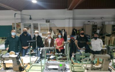 Reunión en el IES Sixto Marco para reactivar el certificado de profesionalidad en el Calzado
