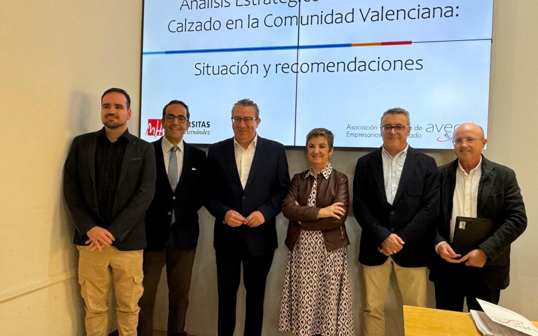 AVECAL, Diputación y UMH presentan un informe sobre el calzado que constata la fortaleza del sector en Comunidad Valenciana y en el país
