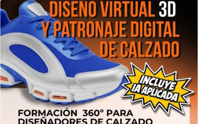 Avecal y 3DSoul lanzan la 4ª edición del Máster Avanzado en Diseño Virtual 3D y Patronaje Digital de Calzado, con la IA integrada en todo el proceso creativo e industrial.